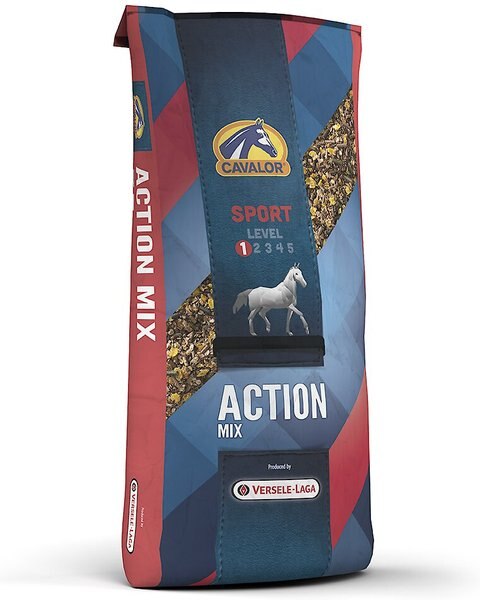 Cavalor Action Mix Horse Feed， 48.5-lb bag