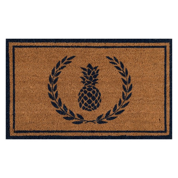 Park Pineapple Coir Doormat Erin Gates By Momeni