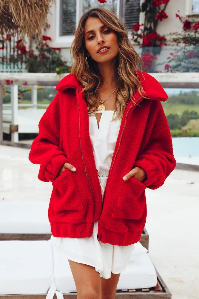 Odom Jacket Red