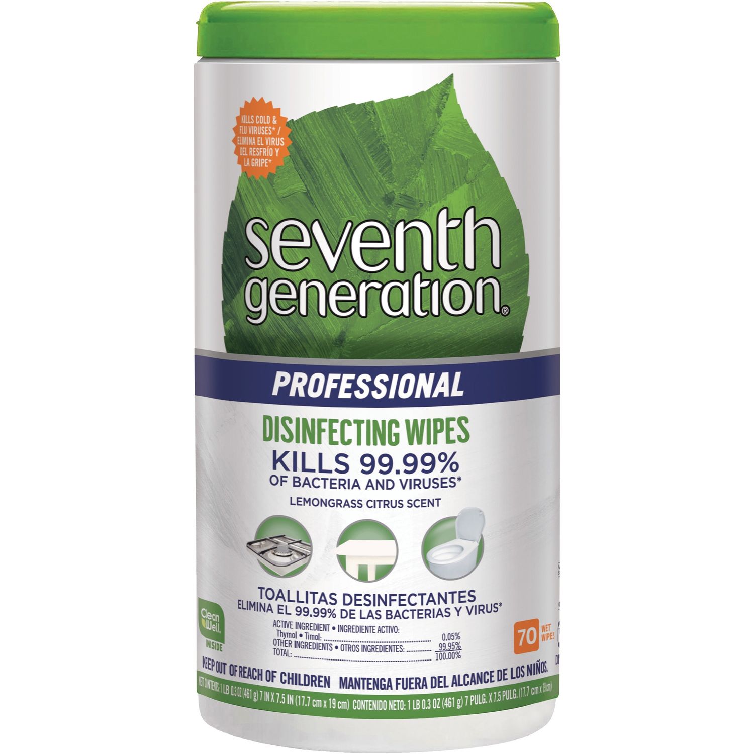 Professional Disinfecting Wipes by Seventh Generation， Inc SEV44753