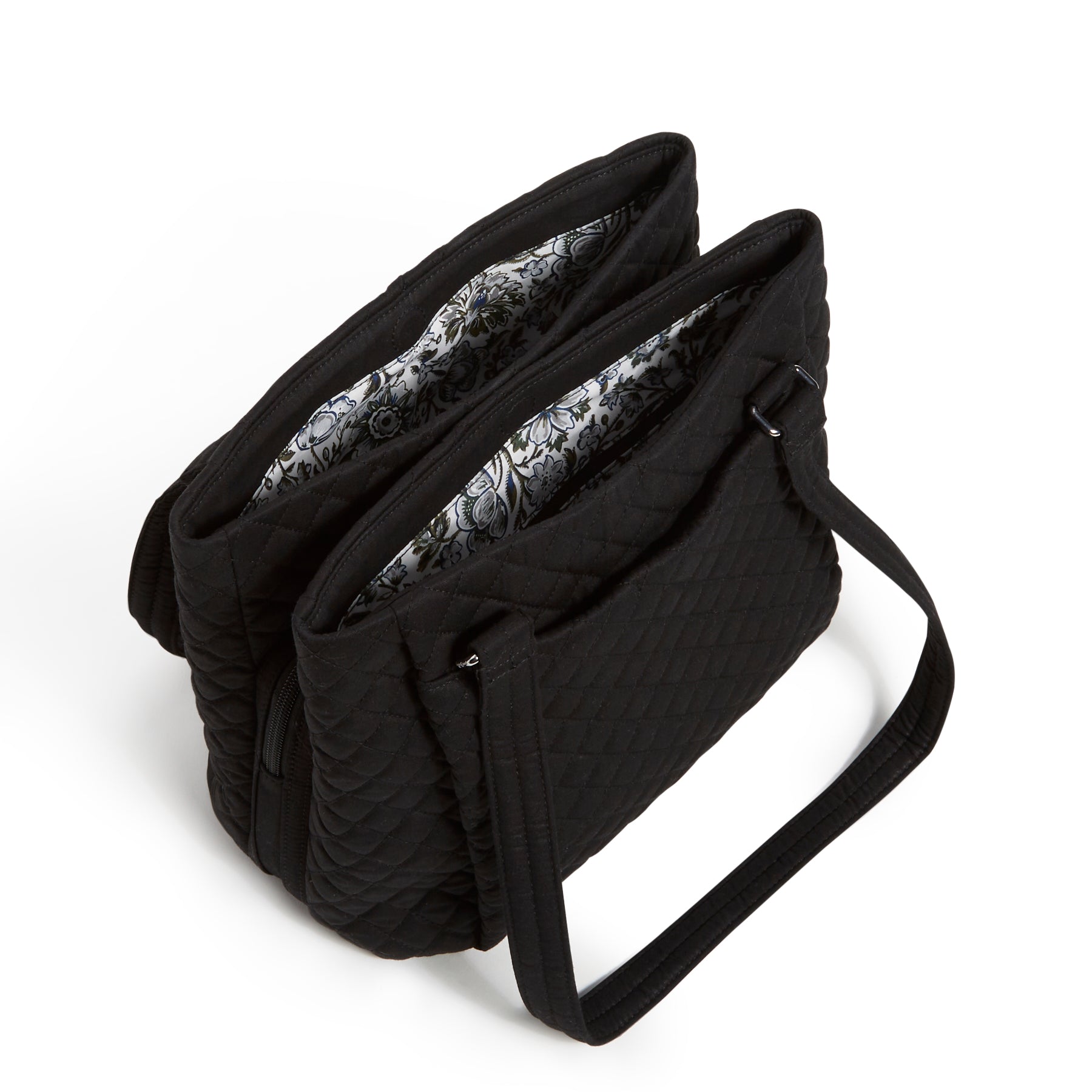 Multi-Compartment Shoulder Bag