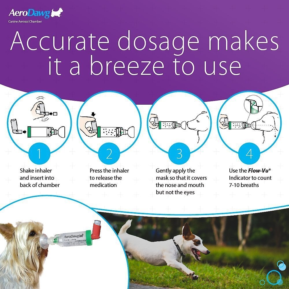 Trudell Medical International AeroDawg Dog Asthma Aerosol Chamber