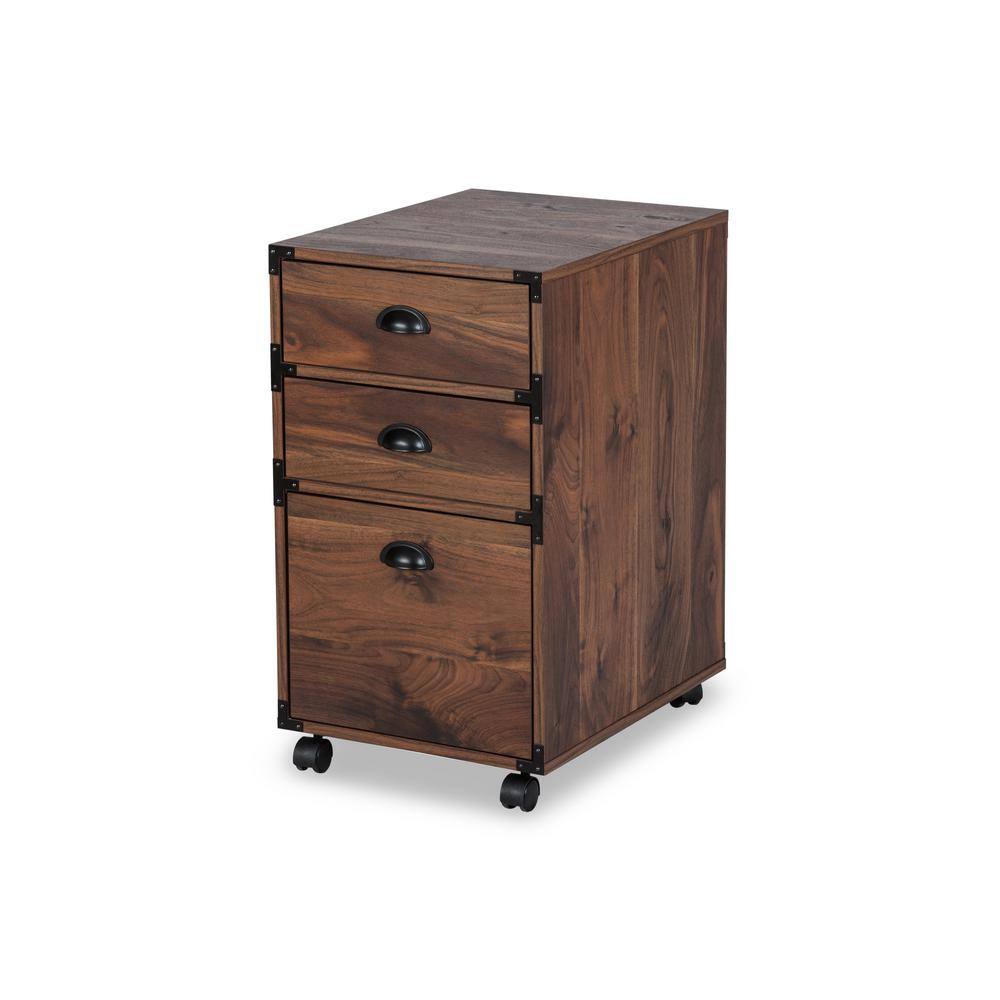 Brunei Walnut Mobile File Cabinet BX4300MFWN