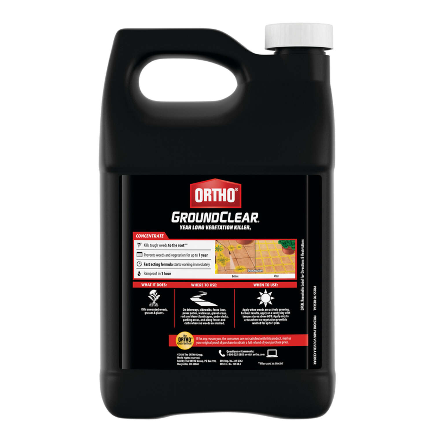 Ortho GroundClear Year Long Vegetation Killer Concentrate 1 gal