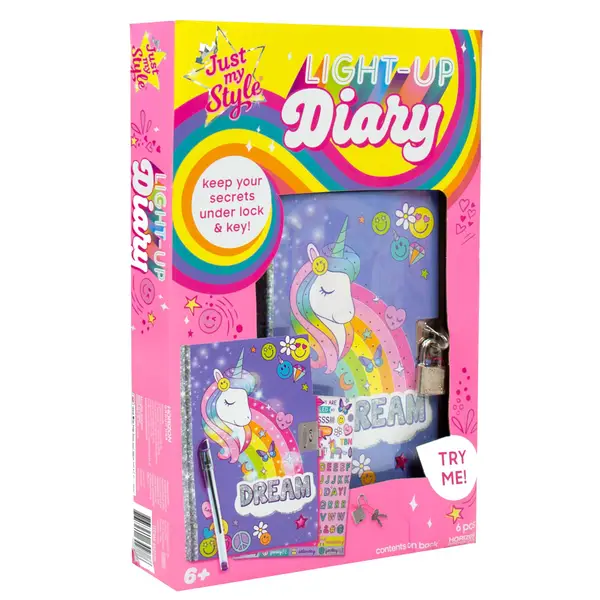 Horizon Group Just My Style Light-Up Diary