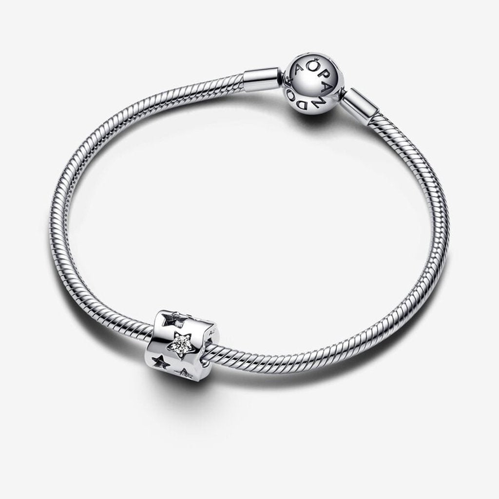 PANDORA  Cut-out Sparkling Star Charm