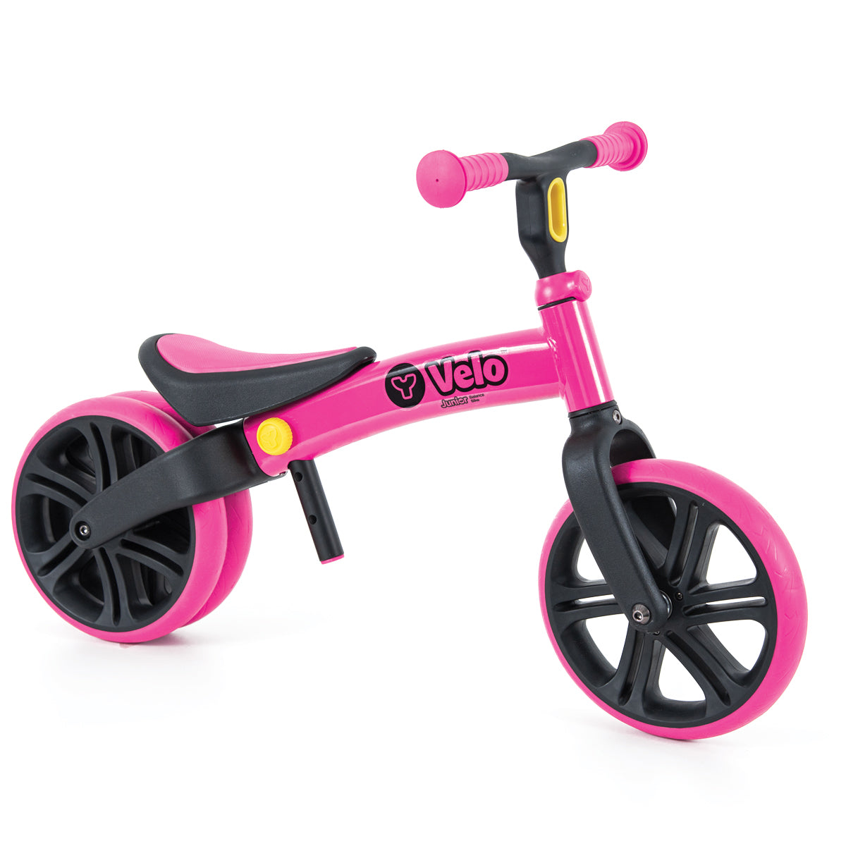 Yvolution Y Velo Kids Balance Bike - Pink| 9" Training Bicycle - Age 18 Months to 3 Years, Unisex