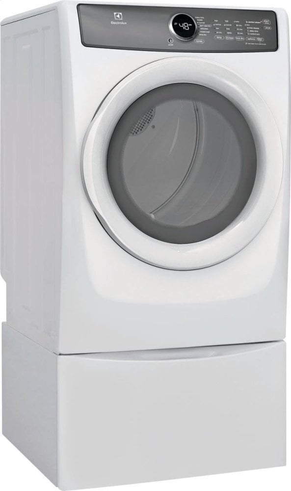 Electrolux EFME427UIW Front Load Perfect Steam™ Electric Dryer With 7 Cycles - 8.0 Cu. Ft.