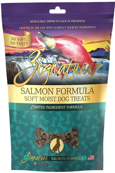 Zignature Salmon Flavored Soft Dog Treats