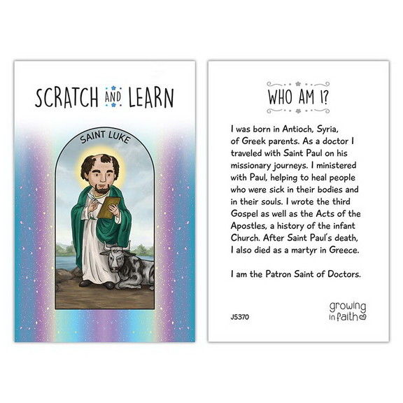 Growing In Faith Scratch   Learn Card