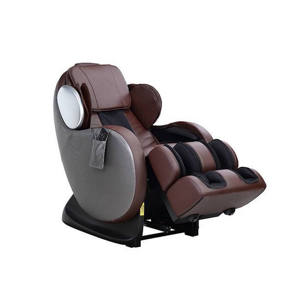 Pacari Pu Massage Recliner Chair Chocolate Acme Furniture