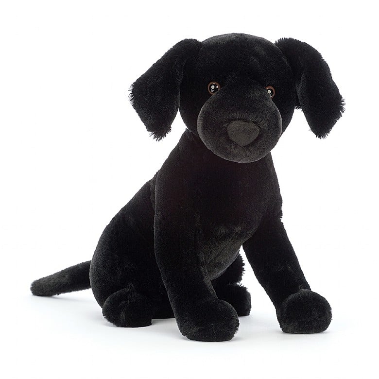 Dapper Dog Pippa Black Labrador by Jellycat