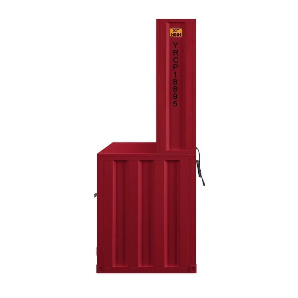 Global Pronex Cargo Wardrobe (Double Door)， Red - - 35665009