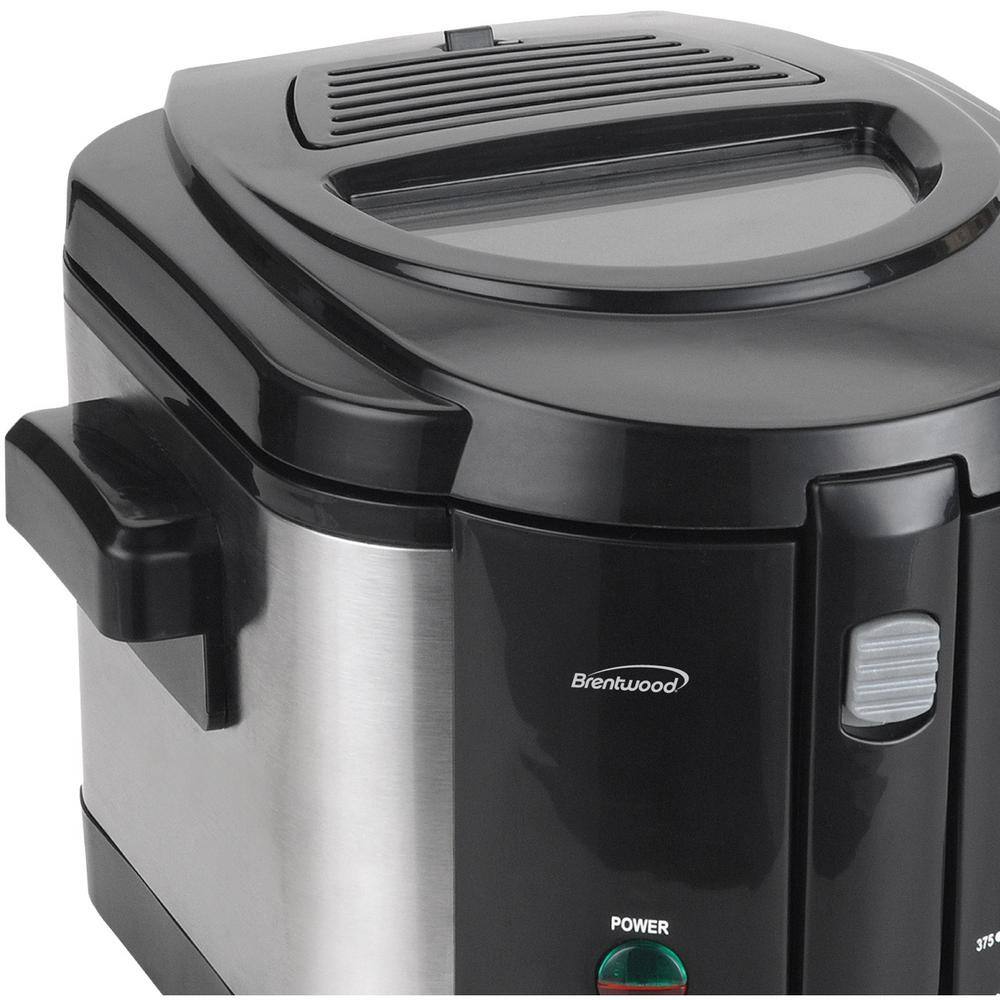 Brentwood Appliances 2 qt. Black Deep Fryer DF-720