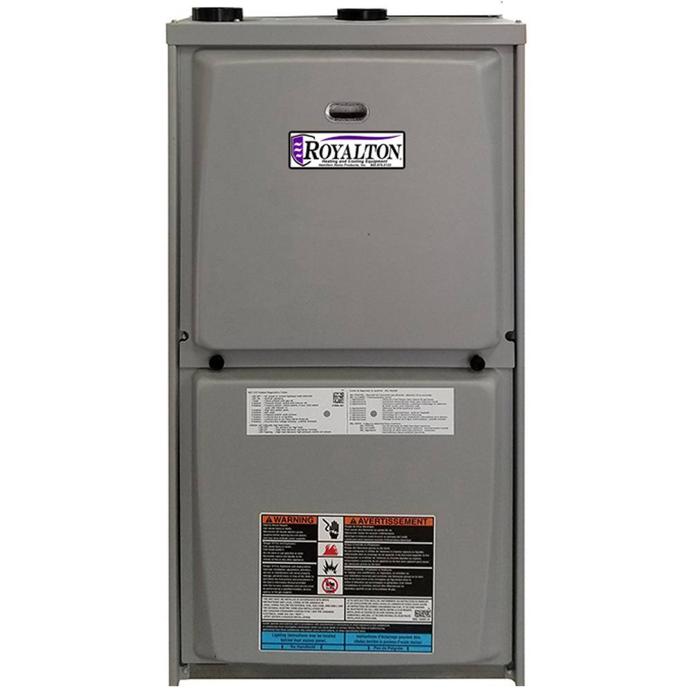 ROYALTON 88000 BTU 96% 2-Stage Variable Speed Upflow and Horizontal Gas Furnace 96G2UH090CV12