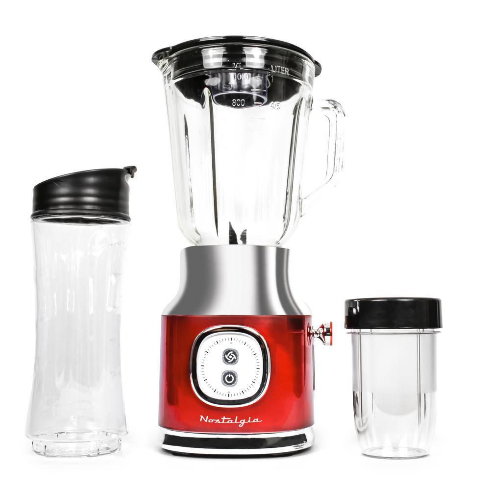 Nostalgia 33 oz. Single Speed Retro Blender Red CLRB3PCRR