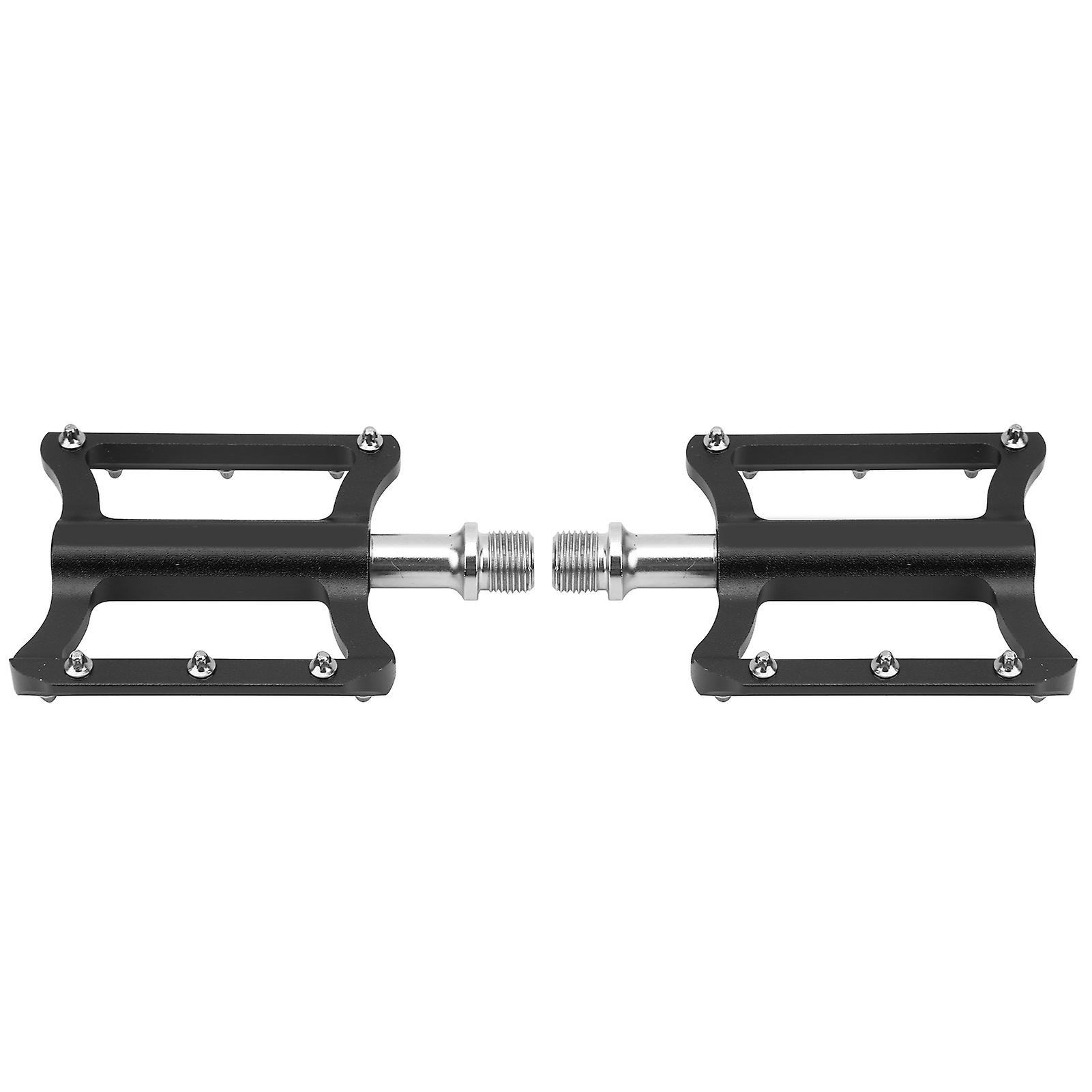 Mj032 Bike Pedal Road Mountain Bicycle Aluminium Alloy Pedal 10x80x20mm 9/16 Threadblack