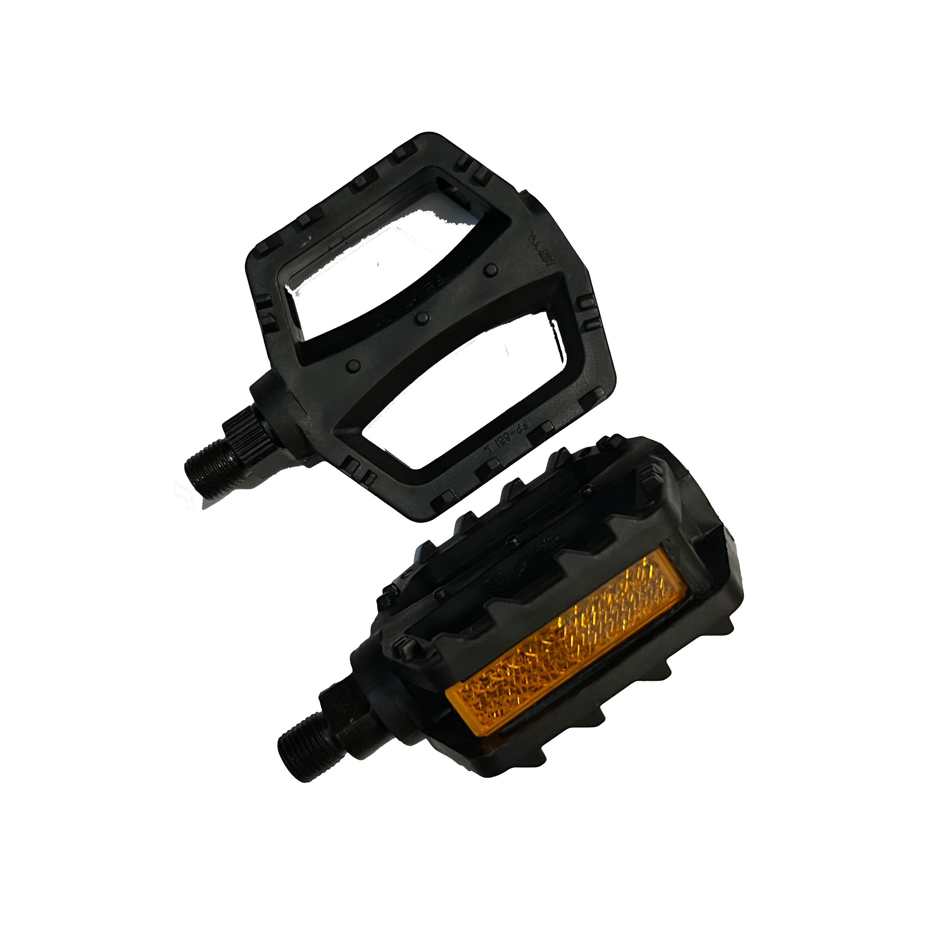 Bearing Bicycle Pedals Kids Bike Pedals Cycle Accessories Bicycle Custom Design Black Color Bike Plastic Bicycle Parts Pedals