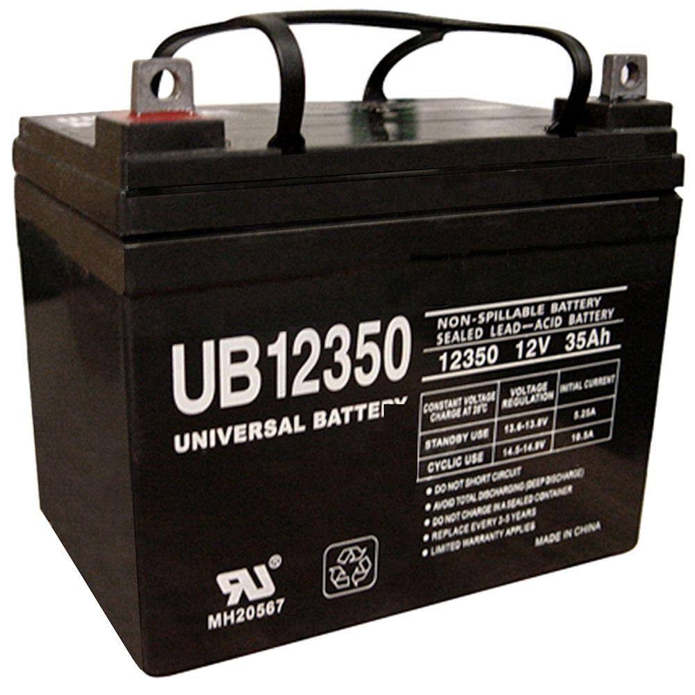 UPG 12-Volt 35 Ah L1 Terminal Sealed Lead Acid (SLA) AGM Rechargeable Battery UB12350 (Group U1)