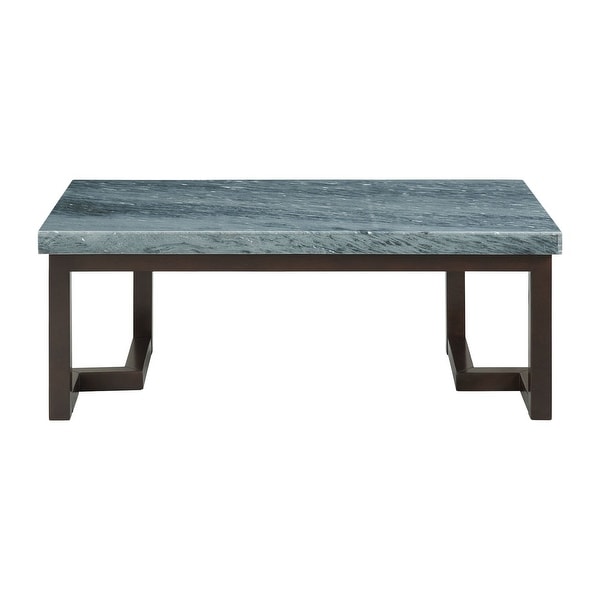 Picket House Furnishings Cypher Marble Rectangular Coffee Table