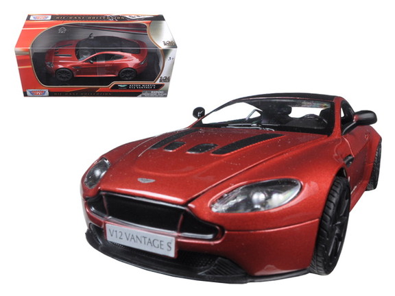 Motormax Aston Martin Vantage S V12 Red 1/24 Dieca...