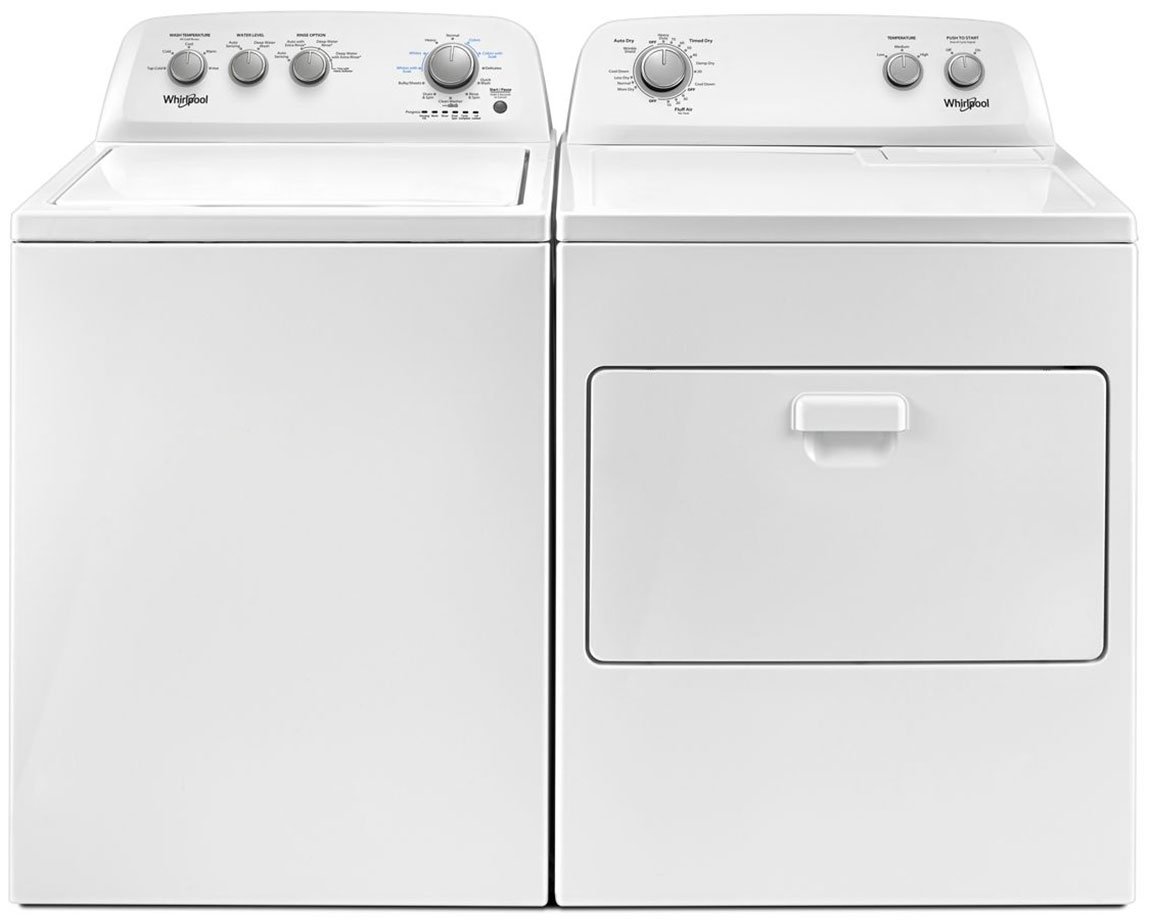 Whirlpool 7 Cu. Ft. White Gas Dryer With AutoDry Drying System