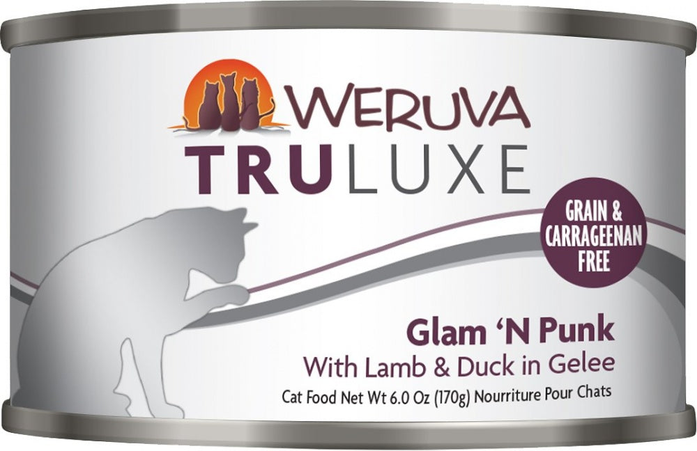 Weruva TRULUXE Glam N Punk with Lamb  Duck Canned Cat Food