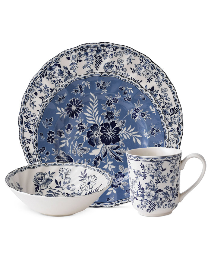 Johnson Bros. Dinnerware Devon's Cottage 4-Piece Place Setting