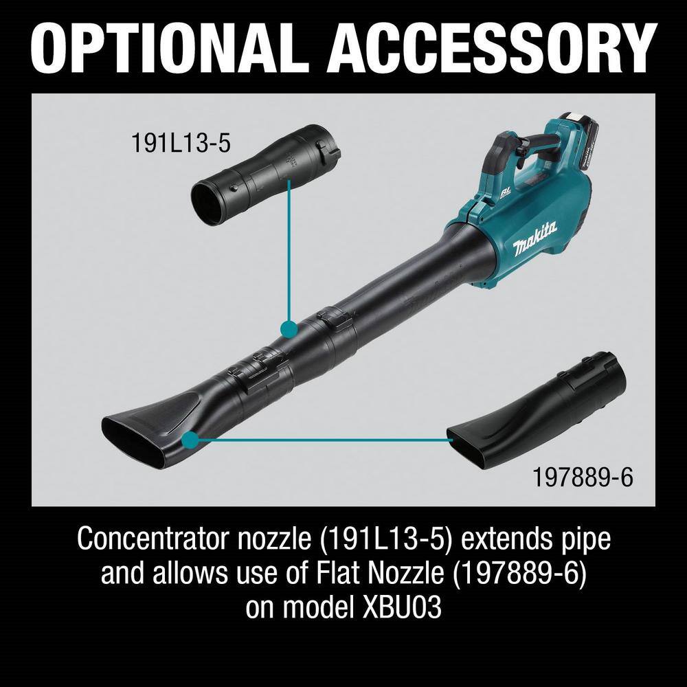 Makita 18V LXT Cordless Li-Ion Leaf BlowerString Trimmer Combo Kit 2-Tools 4.0Ah with bonus 0.08 in. x 175 ft. Trimmer Line XT287SM1-T03866