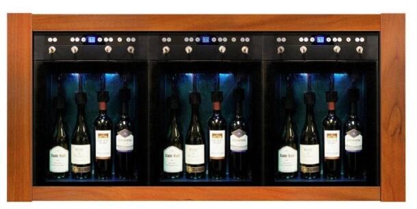 Vinotemp VTWINEDISP4 Butler Series 17 Inch Black Wine Cooler