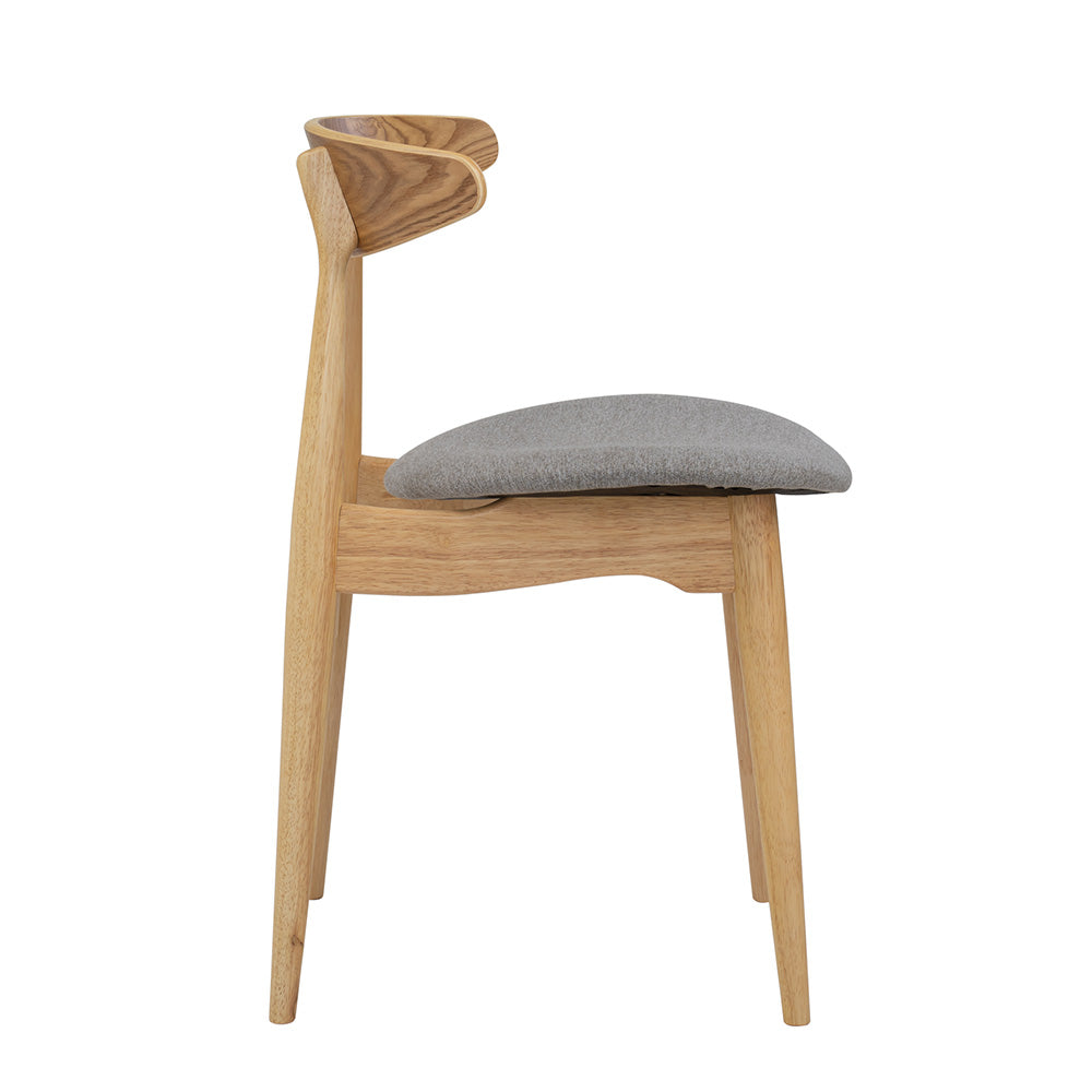 Tricia Dining Chair - Oak & Grey