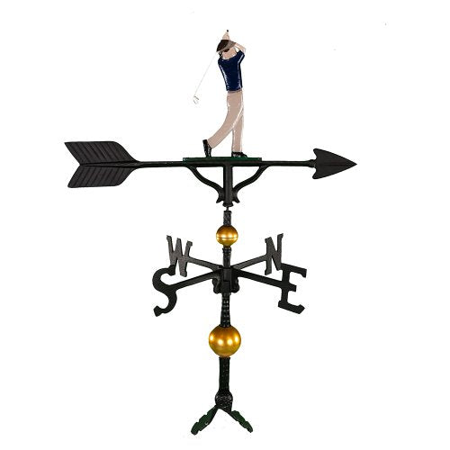 Montague Metal Products WV-388-NC 300 Series 32 In. Deluxe Color Weathervane