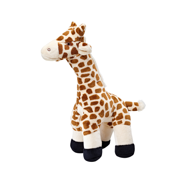 Fluff and Tuff Nelly Giraffe 13 Plush Dog Toy