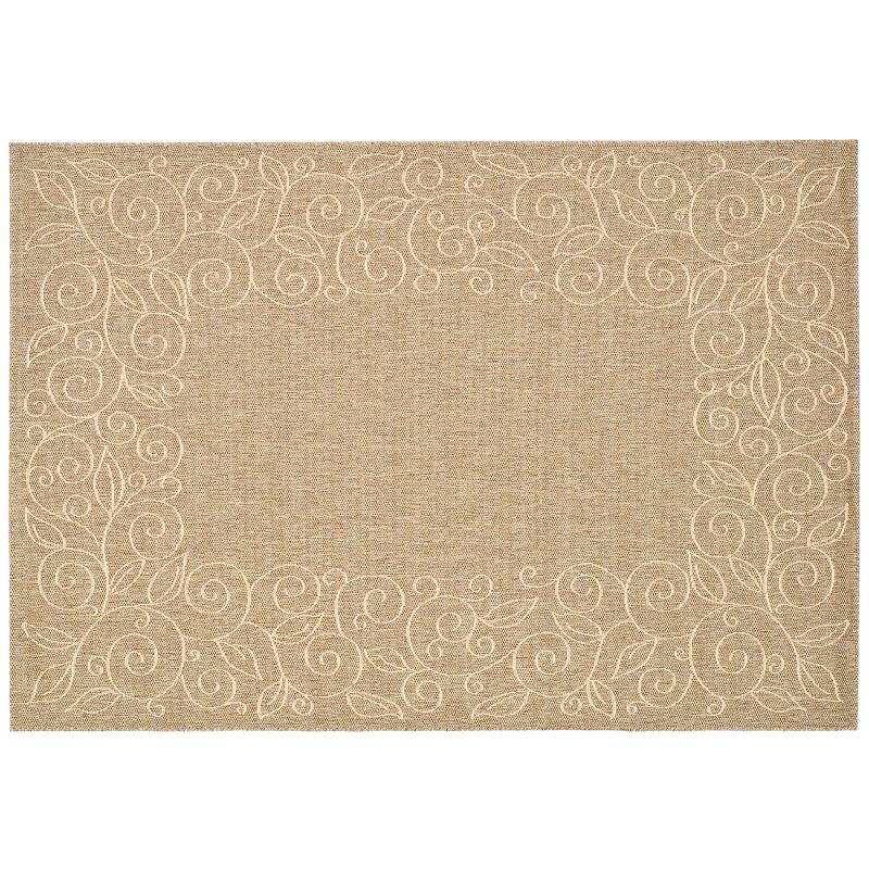 Safavieh Courtyard Curly Vines Indoor Outdoor Rug