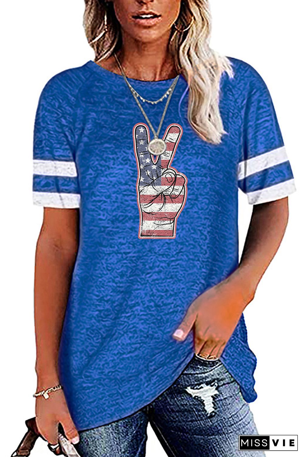 US Independence Day Graphicay Tee Wholesale