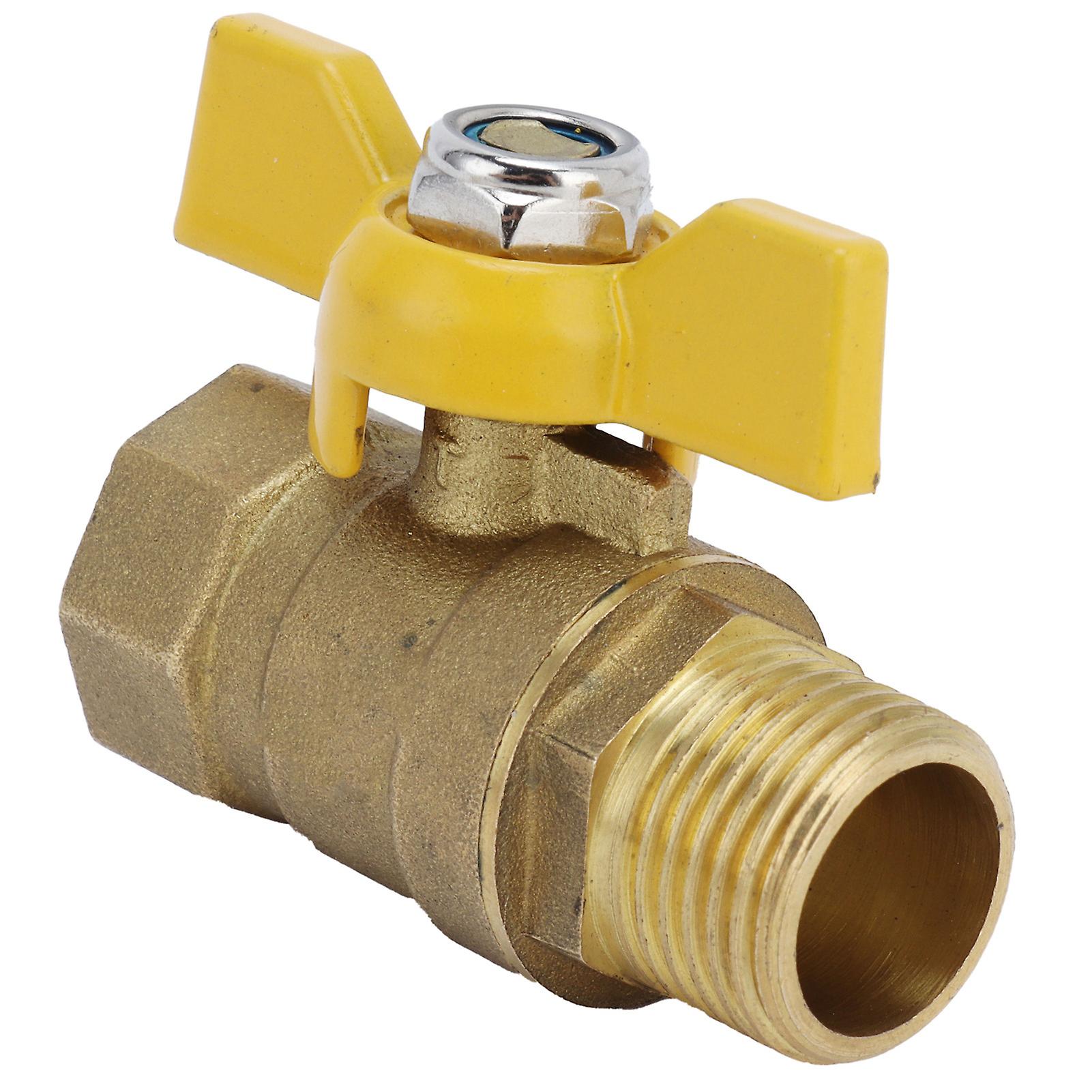 G1/2 Male Thread Ball Valve Thicken Fuel Gas Valve Pneumatics Plumbing Accessory