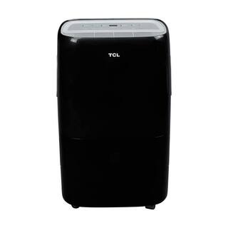 TCL Smart 50-Pint Smart Dehumidifier with Voice Control for Home Black (2-Pack) 2 x 50D91-B