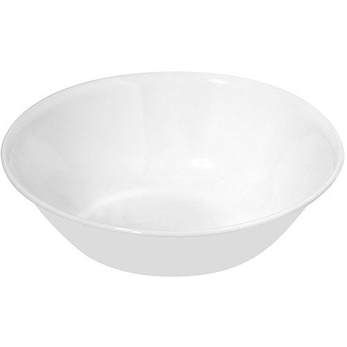 Corelle Livingware 1-Quart Serving Bowl， Winter Frost White， Pack of 1