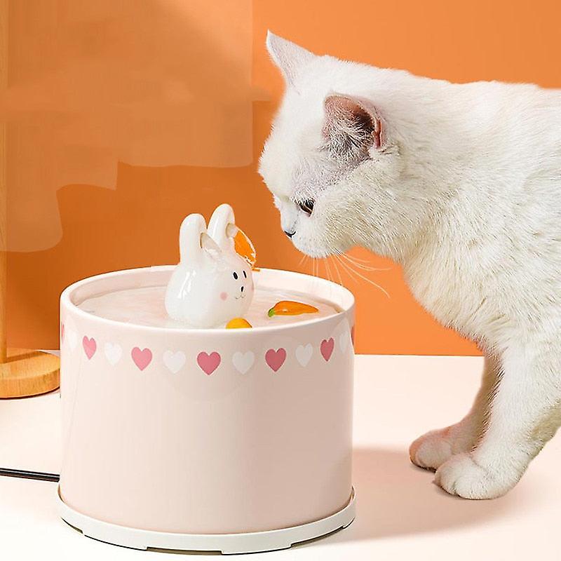 1.3L cat design pets water fountain