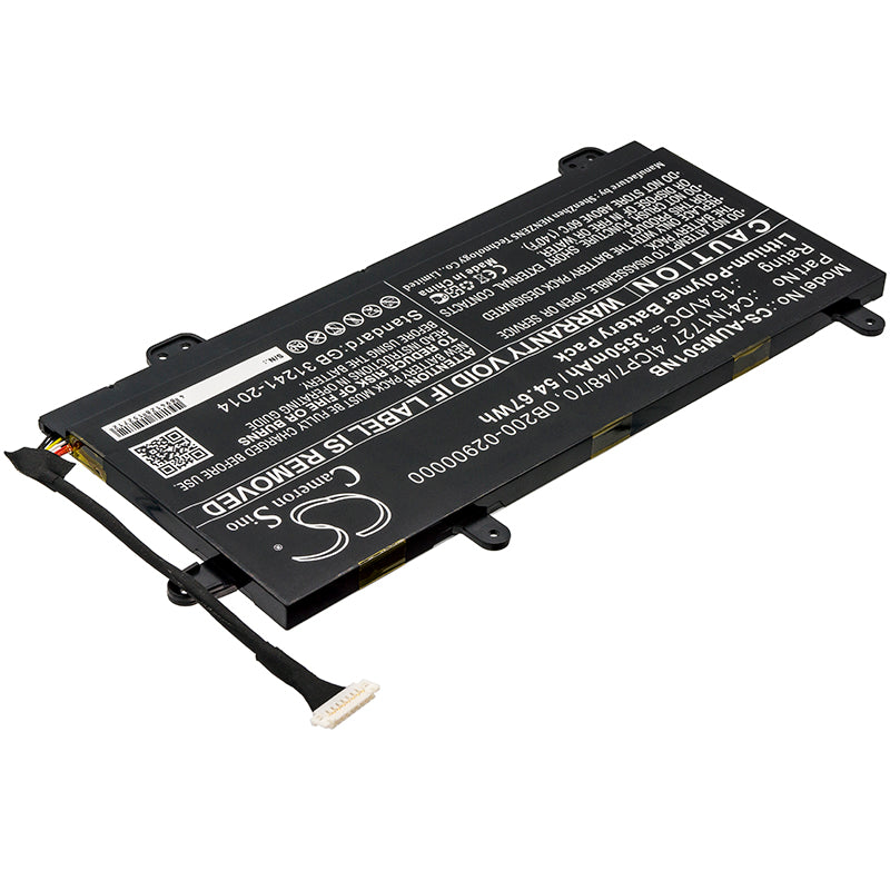 Asus GM501GM GM501GM0021A8750H GM501GMEI003T GM5 Replacement Battery BatteryClerkcom Laptop and Notebook