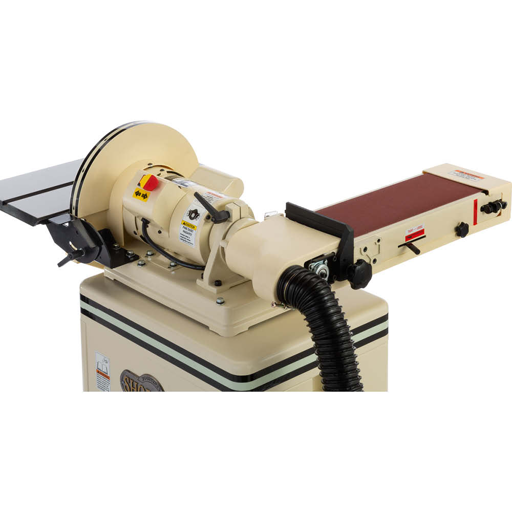 1-1/2 HP 6 Belt/ 12 Disc Combination Sander ;