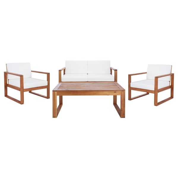 SAFAVIEH Outdoor Emiko 4Pc Outdoor Living Set