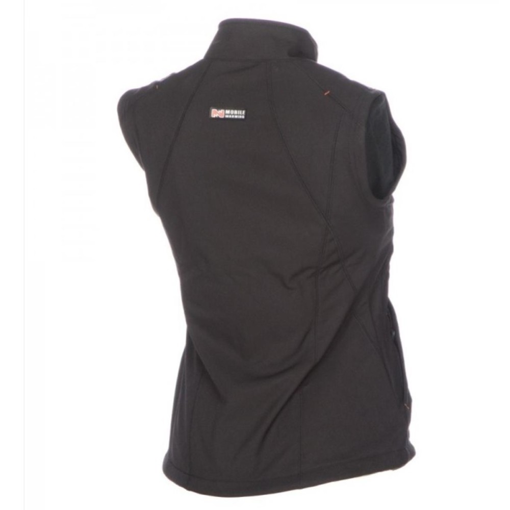 Mobile Warming Dual Power Vest Womens 12V Black Small ;