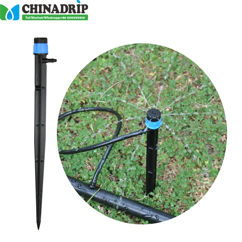 Chinadrip sprinkler irrigation systems PC bubbler and full circle pc sprayer with stable flow 35L 55L