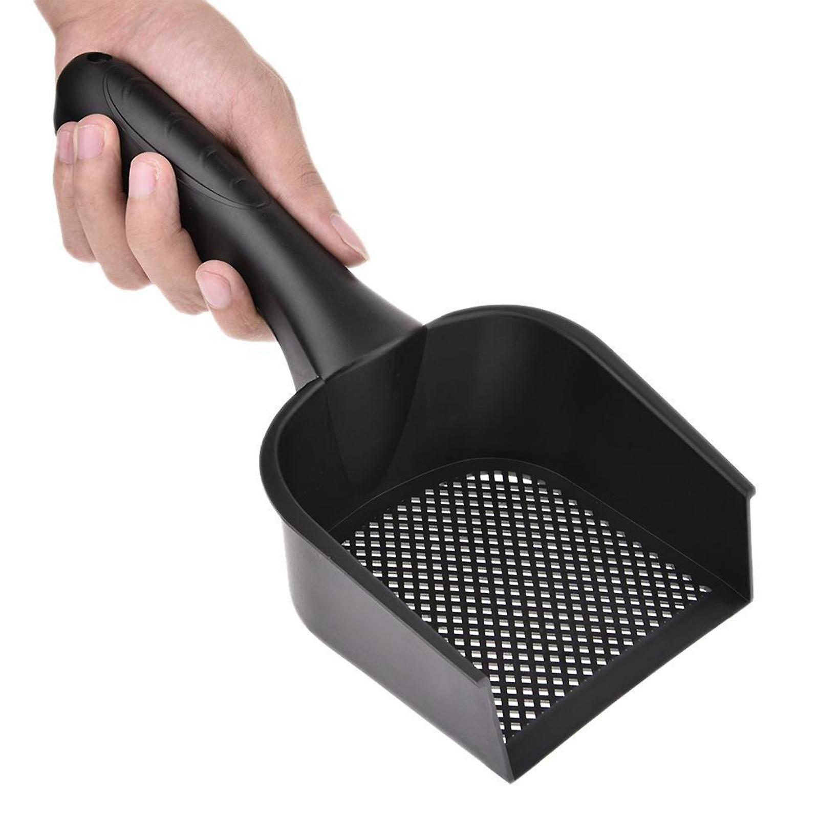 Portable cat litter box scooper