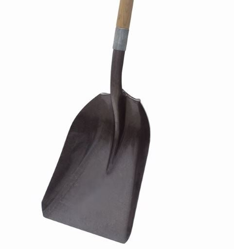 Coal Shovel With Wood And Metal Grip Surtek