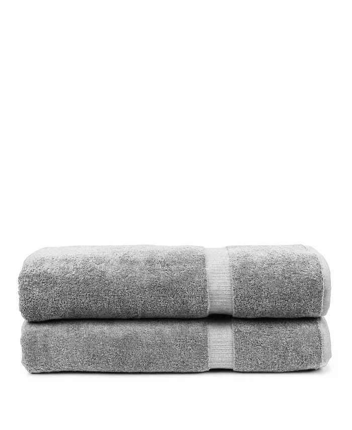 BC Bare Cotton Luxury Hotel Spa Towel Turkish Bath Sheets Set of 2