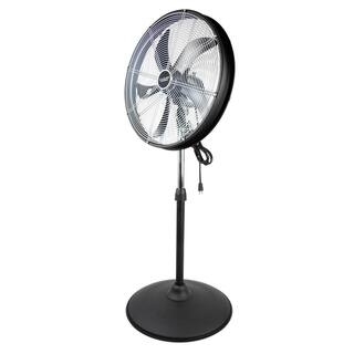 BLUE BLOWER PROFESSIONAL Adjustable-Height 20 in. Oscillating Pedestal Fan HVOSF-20S