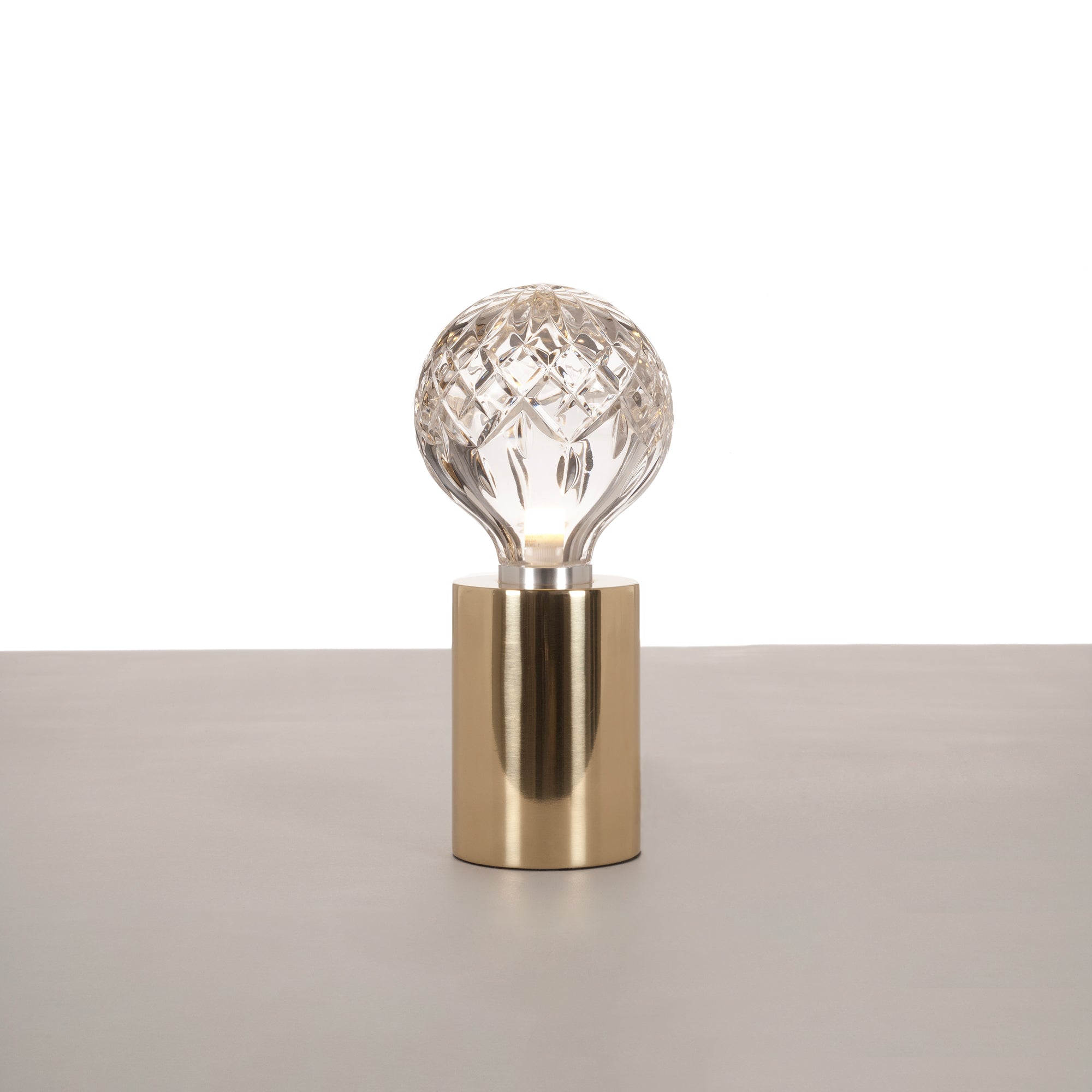 Crystal Bulb Table Lamp