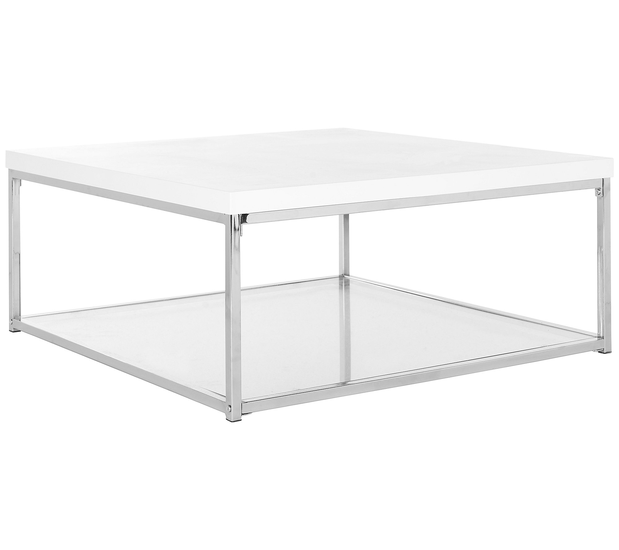 Safavieh Malone Chrome High Gloss Coffee Table